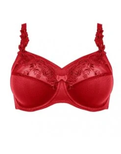 Ulla Dessous Ella Hele Cup BH Kleine En Grote Maten 75-120 Cup D Tot M - Rood - 3625 -ondergoed winkel ulla dessous ella hele cup bh kleine en grote maten 75 120 cup d tot m rood 3625 1