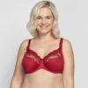 Ulla Dessous Ella Hele Cup BH Kleine En Grote Maten 75-130 Cup B Tot G - Rood - 3623