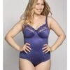 Ulla Dessous Ella Shapewear Body Kleine En Grote Maten 75-120 Cup B Tot G - Violet - 3673