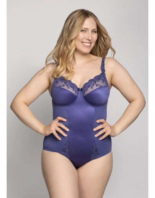 Ulla Dessous Ella Shapewear Body Kleine En Grote Maten 75-120 Cup B Tot G - Violet - 3673 1 Ulla Dessous Ella Shapewear Body Kleine En Grote Maten 75-120 Cup B Tot G - Violet - 3673