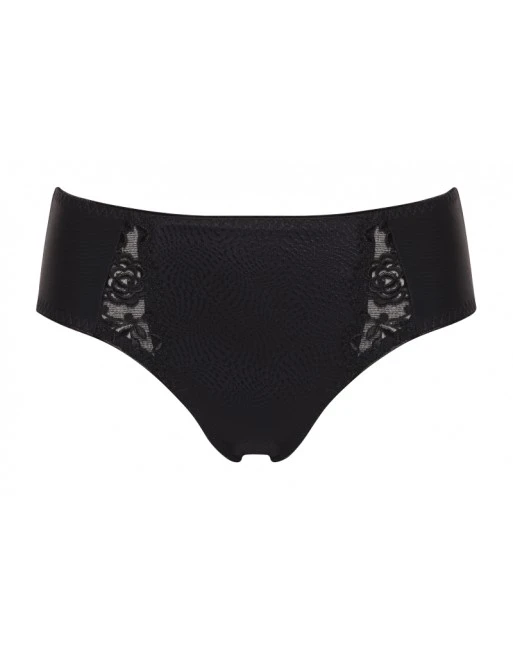 Ulla Dessous Ella Slip Kleine - Grote Maten 38-60 - Zwart - 3632 2 Ulla Dessous Ella Slip Kleine - Grote Maten 38-60 - Zwart - 3632 - Afbeelding 2