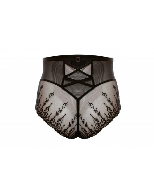 Ulla Dessous Exclusive Line Hoge Tailleslip Kleine - Grote Maten 36-50 - Zwart - 8510 3 Ulla Dessous Exclusive Line Hoge Tailleslip Kleine - Grote Maten 36-50 - Zwart - 8510 - Afbeelding 3