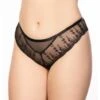 Ulla Dessous Exclusive Line String Kleine - Grote Maten 36-50 - Zwart - 8537