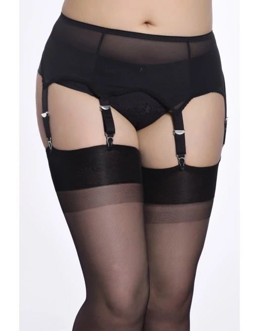 Ulla Dessous Jarretelles Kleine - Grote Maten 38-60 - Zwart - 1269 3 Ulla Dessous Jarretelles Kleine - Grote Maten 38-60 - Zwart - 1269 - Afbeelding 3