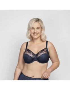 Ulla Dessous Jasmin Hele Cup BH Kleine En Grote Maten 70-120 Cup B Tot L - Midnight - 2723