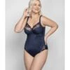 Ulla Dessous Jasmin Shapewear Body Kleine En Grote Maten 75-100 Cup B Tot G - Midnight - 2773
