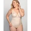 Ulla Dessous Jasmin Shapewear Body Kleine En Grote Maten 75-100 Cup B Tot G - Poeder - 2773
