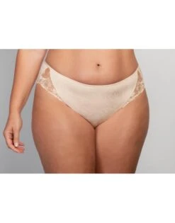 Ulla Dessous Jasmin Slip Kleine + Grote Maten 36-50 - Poeder - 2732 -ondergoed winkel ulla dessous jasmin slip kleine grote maten 36 50 poeder 2732 2