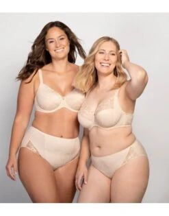 Ulla Dessous Jasmin Slip Kleine + Grote Maten 36-50 - Poeder - 2732 -ondergoed winkel ulla dessous jasmin slip kleine grote maten 36 50 poeder 2732 3