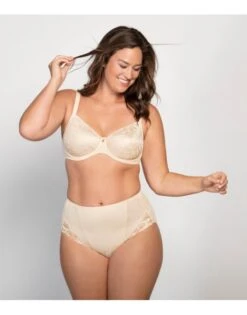 Ulla Dessous Jasmin T-Shirt BH Kleine En Grote Maten 70-110 Cup D Tot L - Poeder - 2720 -ondergoed winkel ulla dessous jasmin t shirt bh kleine en grote maten 70 110 cup d tot l poeder 2720 2