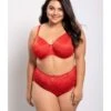 Ulla Dessous Jasmin Tailleslip Kleine + Grote Maten 38-60 - Red Poppy - 2710