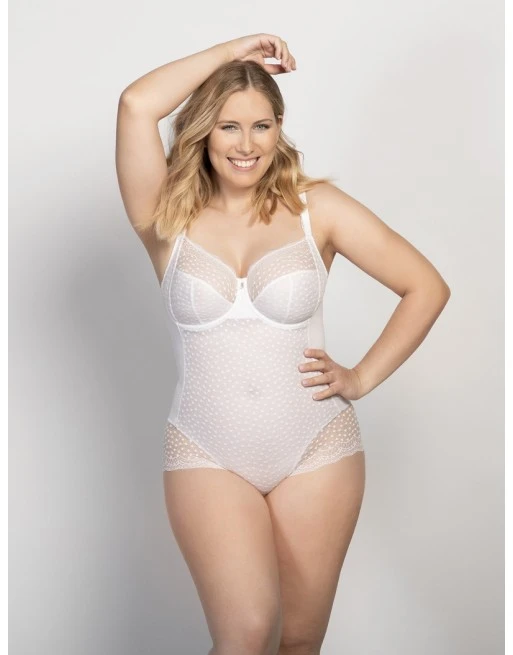 Ulla Dessous Josy Shapewear Body Kleine En Grote Maten 75-100 Cup B Tot G - Wit - 6773 1 Ulla Dessous Josy Shapewear Body Kleine En Grote Maten 75-100 Cup B Tot G - Wit - 6773