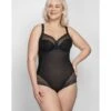 Ulla Dessous Josy Shapewear Body Kleine En Grote Maten 75-100 Cup B Tot G - Zwart - 6773