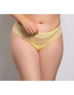 Ulla Dessous Josy String Kleine - Grote Maten 36-48 - Lemon - 6737 -ondergoed winkel ulla dessous josy string kleine grote maten 36 48 lemon 6737 1