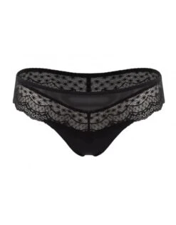 Ulla Dessous Josy String Kleine - Grote Maten 36-48 - Zwart - 6737 -ondergoed winkel ulla dessous josy string kleine grote maten 36 48 zwart 6737 1