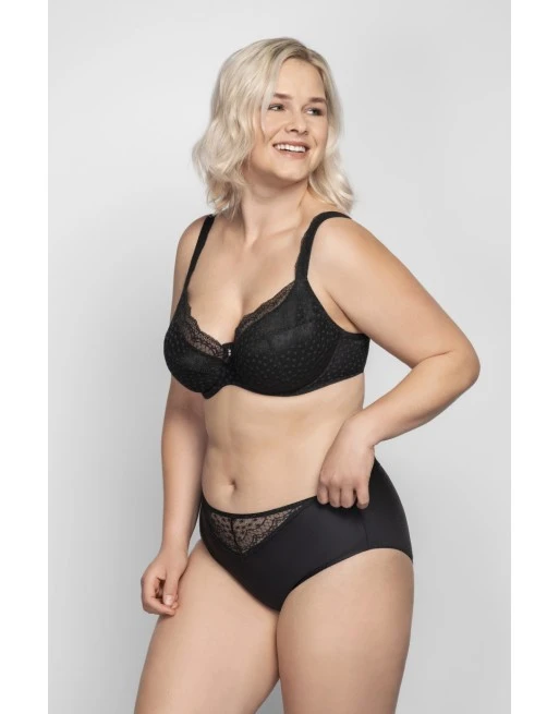 Ulla Dessous Josy Voorgevormde BH Kleine En Grote Maten 65-110 Cup D Tot L - Zwart - 6722 8 Ulla Dessous Josy Voorgevormde BH Kleine En Grote Maten 65-110 Cup D Tot L - Zwart - 6722 - Afbeelding 8