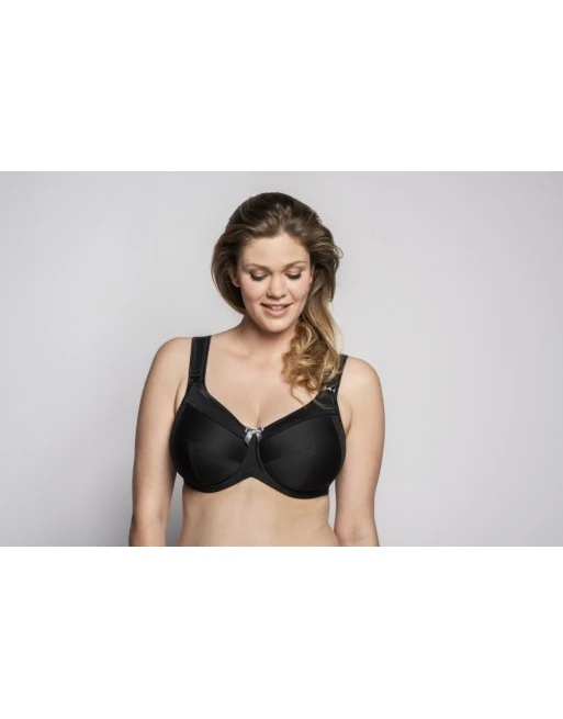 Ulla Dessous Lilly Voedingsbh Kleine En Grote Maten 70-110 Cup G Tot L - Zwart - 6124 4 Ulla Dessous Lilly Voedingsbh Kleine En Grote Maten 70-110 Cup G Tot L - Zwart - 6124 - Afbeelding 4