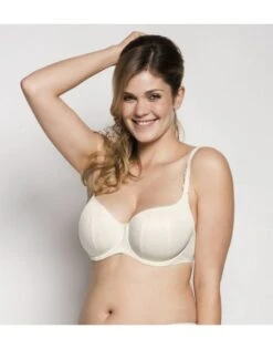 Ulla Dessous Maxima Beha Met Schuimvulling Grote Cupmaten E - Écru - 1129 -ondergoed winkel ulla dessous maxima beha met schuimvulling grote cupmaten e ecru 1129 2