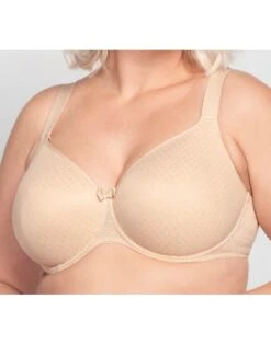 Ulla Dessous Meghan BH Met Schuimvulling Kleine En Grote Maten 70-110 Cup D Tot L - Beige - 3120 -ondergoed winkel ulla dessous meghan bh met schuimvulling kleine en grote maten 70 110 cup d tot l beige 3120 2