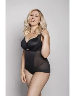 Ulla Dessous Meghan Shapewear Bodyliner Kleine - Grote Maten 38-56 - Zwart - 3177 -ondergoed winkel ulla dessous meghan shapewear bodyliner kleine grote maten 38 56 zwart 3177 3