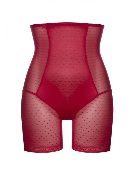 Ulla Dessous Meghan Shapewear Gaine Slip Hoge Taille - Lange Benen - Kleine - Grote Maten - 38-56 - Feuer - 3118 2 Ulla Dessous Meghan Shapewear Gaine Slip Hoge Taille - Lange Benen - Kleine - Grote Maten - 38-56 - Feuer - 3118 - Afbeelding 2