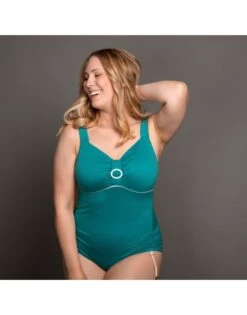 Ulla Dessous Portofino Badpak Kleine - Grote Maten 75-120 Cup B Tot K - Lagoon - 9711 -ondergoed winkel ulla dessous portofino badpak kleine grote maten 75 120 cup b tot k lagoon 9711 2