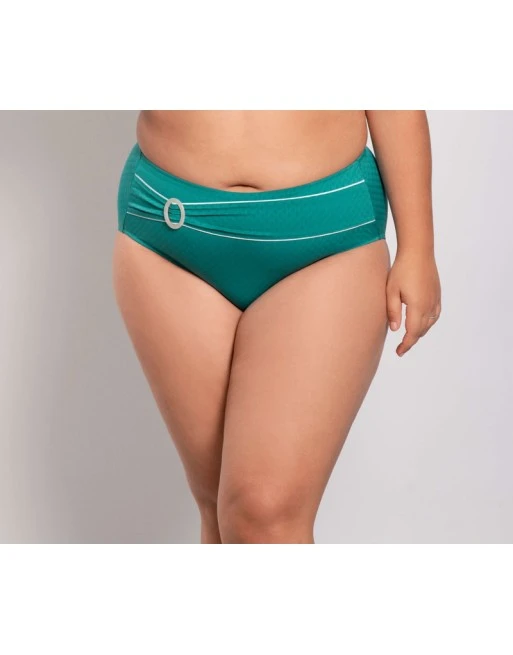 Ulla Dessous Portofino Bikini Slip Hoge Taille Kleine - Grote Maten - 36-54 - Lagoon - 9734 3 Ulla Dessous Portofino Bikini Slip Hoge Taille Kleine - Grote Maten - 36-54 - Lagoon - 9734 - Afbeelding 3