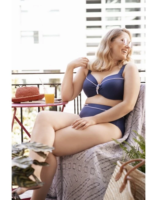 Ulla Dessous Portofino Hele Cup Bikini BH Kleine En Grote Maten 70-110 Cup D Tot K - Marine - 9722 6 Ulla Dessous Portofino Hele Cup Bikini BH Kleine En Grote Maten 70-110 Cup D Tot K - Marine - 9722 - Afbeelding 6