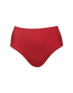 Ulla Dessous Saint-Tropez Bikini Slip Hoge Taille Kleine - Grote Maten - 36-56 - Rood - 9132