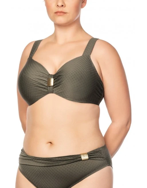 Ulla Dessous Saint-Tropez Bikini Slip Kleine - Grote Maten - 36-54 - Olive - 9133 4 Ulla Dessous Saint-Tropez Bikini Slip Kleine - Grote Maten - 36-54 - Olive - 9133 - Afbeelding 4