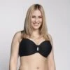 Ulla Dessous Saint-Tropez Hele Cup Bikini BH Kleine En Grote Maten 70-110 Cup B Tot K - Zwart - 9122