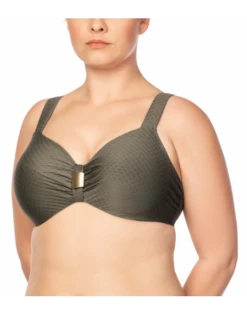 Ulla Dessous Saint-Tropez Hele Cup Bikini BH Kleine En Grote Maten 70-110 Cup D Tot K - Olive - 9122