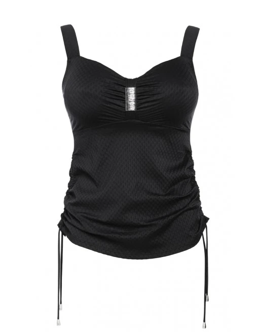 Ulla Dessous Saint-Tropez Tankini Kleine En Grote Maten 70-120 Cup B Tot K - Zwart - 9190 2 Ulla Dessous Saint-Tropez Tankini Kleine En Grote Maten 70-120 Cup B Tot K - Zwart - 9190 - Afbeelding 2