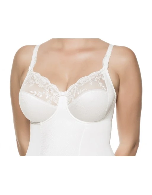 Ulla Dessous Shapewear Ella Body Kleine - Grote Cupmaten B - G / T. 75-120 - Écru - 3673 5 Ulla Dessous Shapewear Ella Body Kleine - Grote Cupmaten B - G / T. 75-120 - Écru - 3673 - Afbeelding 5