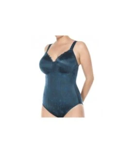 Ulla Dessous Viola Shapewear Body Grote Cupmaten - Atlantic Green - 3273
