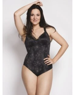 Ulla Dessous Viola Shapewear Body Kleine En Grote Maten 75-110 Cup B Tot G - Zwart - 3273 -ondergoed winkel ulla dessous viola shapewear body kleine en grote maten 75 110 cup b tot g zwart 3273 2