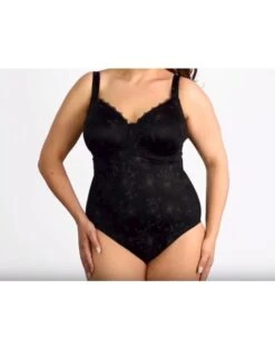 Ulla Dessous Viola Shapewear Body Kleine En Grote Maten 75-110 Cup B Tot G - Zwart - 3273 -ondergoed winkel ulla dessous viola shapewear body kleine en grote maten 75 110 cup b tot g zwart 3273 4