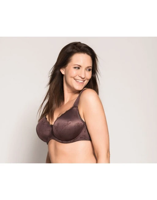 Ulla Dessous Viola T-Shirt BH Kleine En Grote Maten 70-110 Cup B Tot G - Maron - 3223 2 Ulla Dessous Viola T-Shirt BH Kleine En Grote Maten 70-110 Cup B Tot G - Maron - 3223 - Afbeelding 2