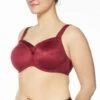 Ulla Dessous Viola T-Shirt BH Kleine En Grote Maten 70-110 Cup H Tot L - Karminrot - 3225