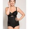 Ulla Dessous Yara Shapewear Gaine Slip Hoge Taille Kleine - Grote Maten - 38-56 - Zwart - 3715