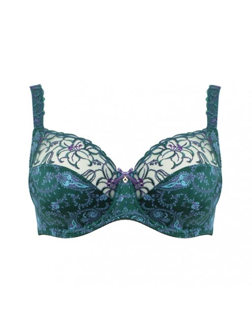 Ulla Dessous Zoë Hele Cup BH Kleine En Grote Maten 70-100 Cup H Tot L - Laurier- 4125 3 Ulla Dessous Zoë Hele Cup BH Kleine En Grote Maten 70-100 Cup H Tot L - Laurier- 4125 - Afbeelding 3