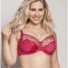 Ulla Dessous Zoë Hele Cup BH Kleine En Grote Maten 70-120 Cup B Tot G - Framboise - 4123