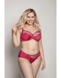 Ulla Dessous Zoë Hele Cup BH Kleine En Grote Maten 70-120 Cup B Tot G - Framboise - 4123 -ondergoed winkel ulla dessous zoe hele cup bh kleine en grote maten 70 120 cup b tot g framboise 4123 2