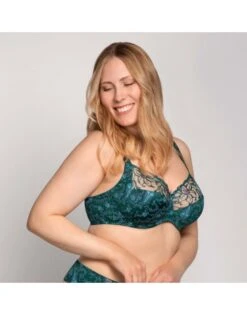 Ulla Dessous Zoë Hele Cup BH Kleine En Grote Maten 70-120 Cup B Tot G - Laurier - 4123 -ondergoed winkel ulla dessous zoe hele cup bh kleine en grote maten 70 120 cup b tot g laurier 4123 4