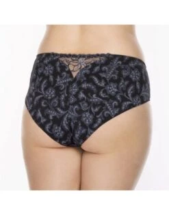 Ulla Dessous Zoë Shorty Kleine - Grote Maten 38-60 - Black/Blue - 4130 -ondergoed winkel ulla dessous zoe shorty kleine grote maten 38 60 blackblue 4130 3